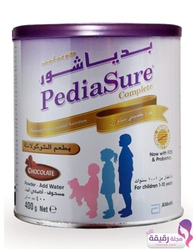 حليب مكمل غذائي لزيادة الوزن للأطفال 