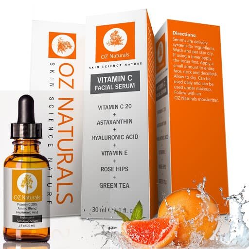 سيروم فيتامين سي البرتقالي لتفتيح البشرة ومحاربة التجاعيد سيروم فيتامين سي البرتقالي
