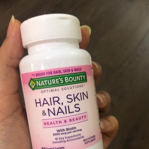 فوائد hair skin nails