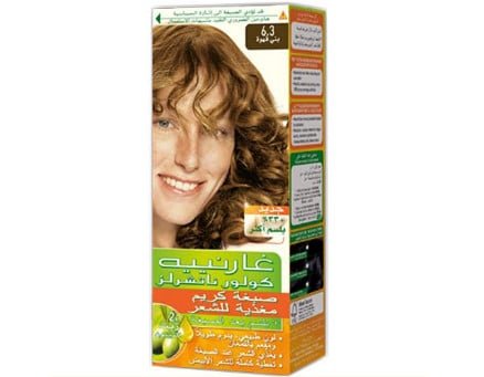 صبغة غارنييه بني قهوة رقم 6.3
